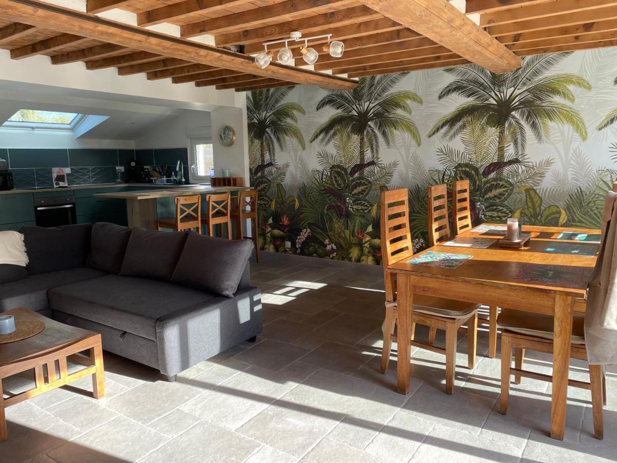 Charmante Maison A Deux Pas De La Mer Gouville-sur-Mer Kültér fotó